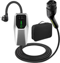 Cargador de vehículo eléctrico AWESAFE Tipo 2, cable de carga de 8 m, ajustable a 6/8/10/13/16 A, con pantalla digital, resistente al agua IP65 (IEC 62196-2 Tipo 2 hembra)