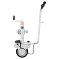 VEVOR Rueda Jockey Eléctrica Motorizada para Remolque 2,5 t, Movedor de Remolque 380 W 12 V, Velocidad de Desplazamiento 7 m/min, Altura de Abrazadera Ajustable 31-63 cm, Neumático de Goma 20,3 cm para Mover Caravanas y Barcos