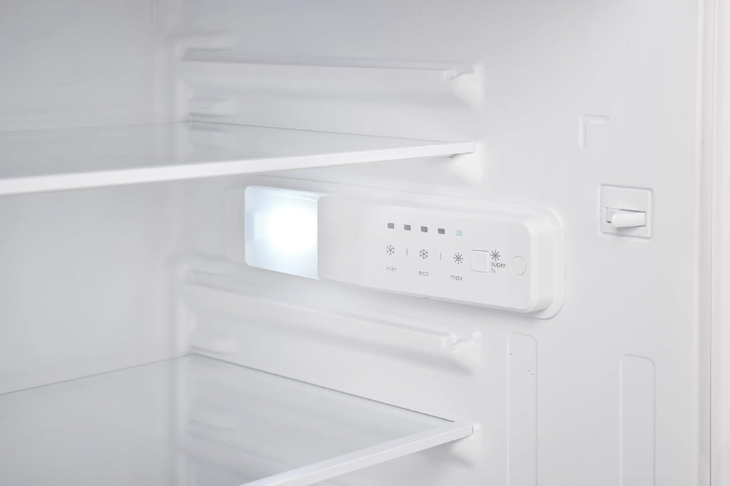 Respekta Frigorífico integrable Karlsson 126 L/espacio total/35 dB/clase de eficiencia energética E/blanco/KS88.0-10/131200880000-10