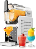 Máquina de granizados HBN 2L para hacer helados en casa con autolimpieza, no requiere hielo, 6 programas para granizados, cócteles, margaritas, frappés y batidos