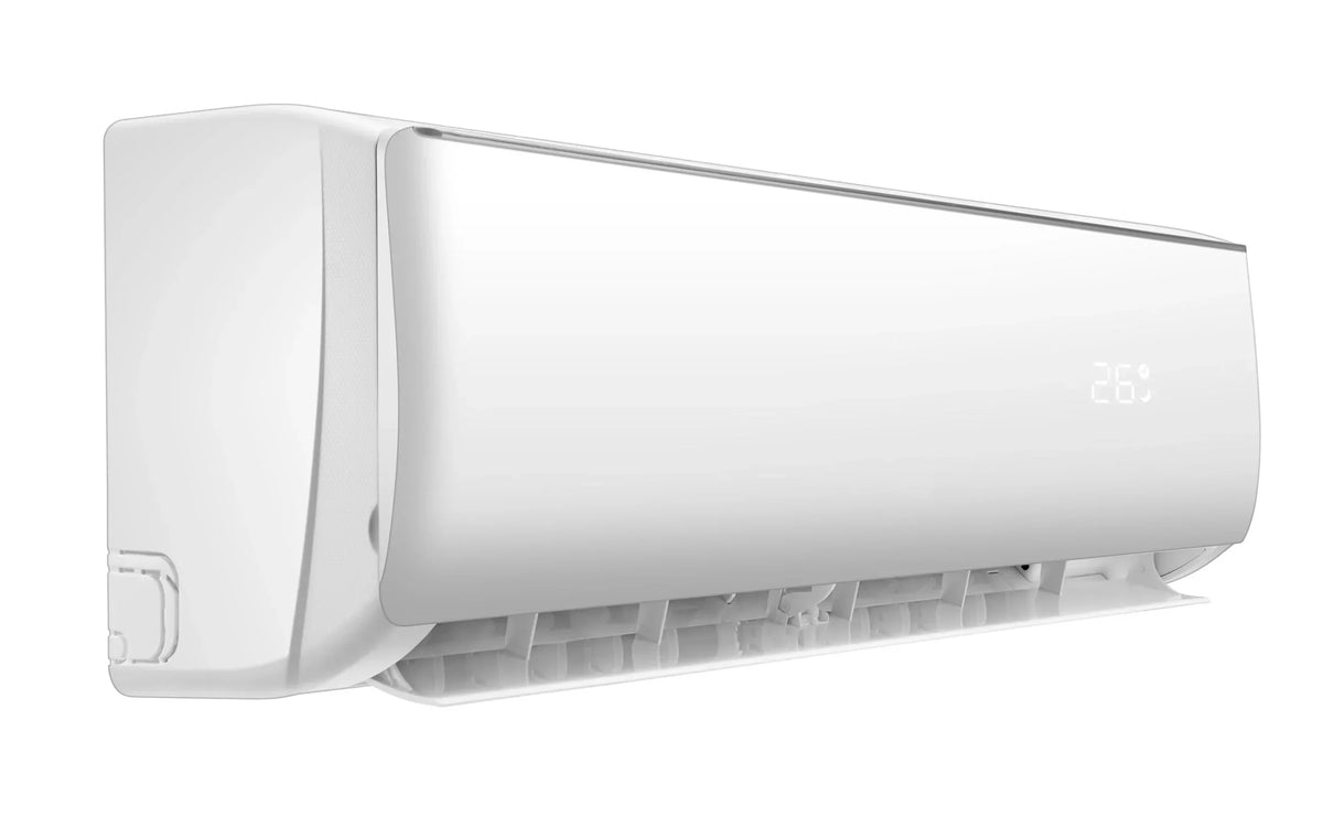 Aire acondicionado Split Elegant 9000 BTU 2.6 KW Inverter Refrigeración Calefacción WiFi R-32 Deshumidificación Modo noche A++