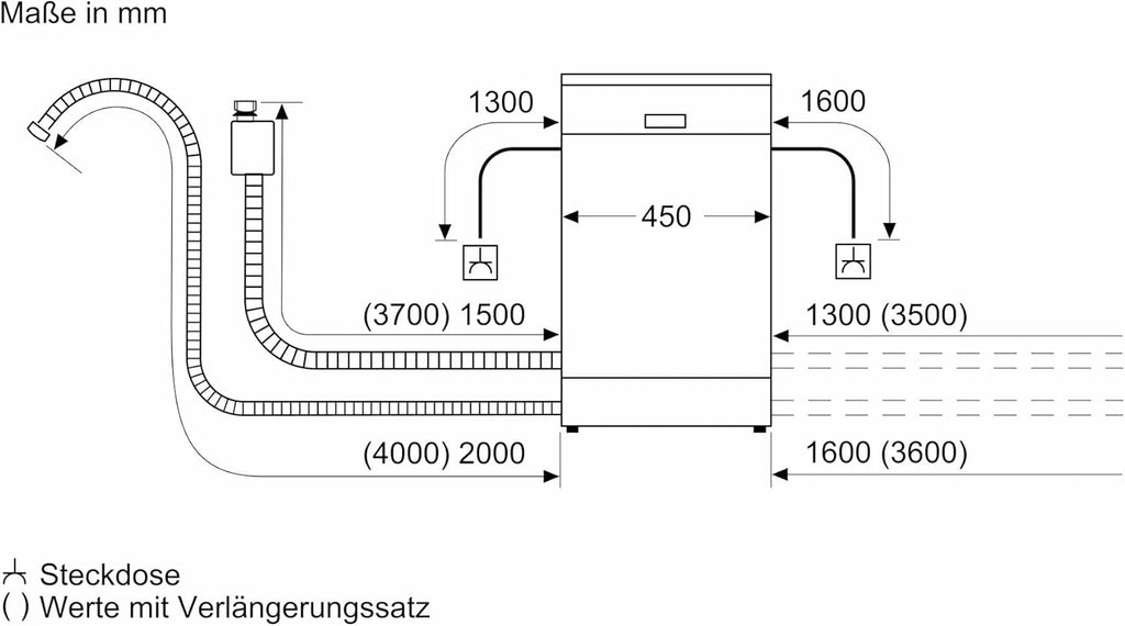 Lavavajillas inteligente Bosch Serie 2 SPV2IKX10E, totalmente integrable, 45 cm de ancho, cesta para cubiertos, secado extra con solo pulsar un botón, InfoLight punto de luz rojo en el suelo, protección AquaStop contra daños por agua, blanco
