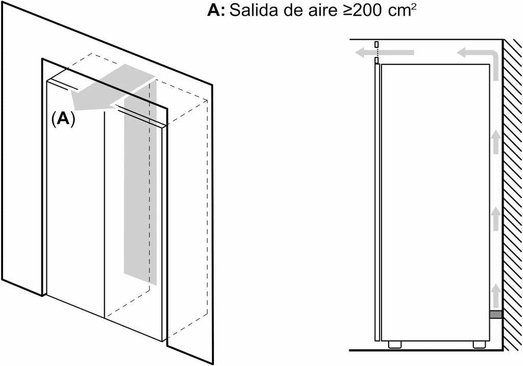 Bosch - Congelador vertical NoFrost, Serie 4, 186 cm de alto x 60 cm de ancho, 242 L, cajones BigBox para alimentos grandes, sistema MultiAirflow, acero, GSN29VIEP