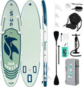 FunWater 320CM y 350CM Tabla de Paddle Surf con accesorios completos, tabla SUP con remo ajustable, bomba, mochila de viaje, correa y bolsa impermeable