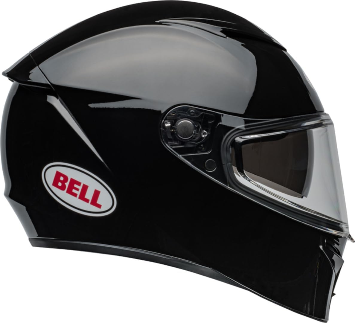 Casco de moto Bell Lithium Solid ECE, calota dinámica, visor solar integrado, forro EPS multidensidad, óptica de clase 1, tres tamaños de calota, pantalla Pinlock incluida. Color: negro, talla: S