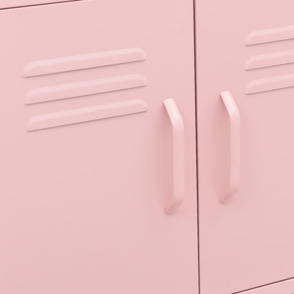 Armario de almacenamiento genérico rosa 60x35x56 cm de acero, Muebles, Armarios, Armarios de almacenaje y taquillas, 11,2 kg, 336265