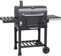 TAINO HERO XL Barbacoa ahumadora, carro grill, barbacoa de carbón, chimenea de exterior, barbacoa de pie, ahumador, accesorios