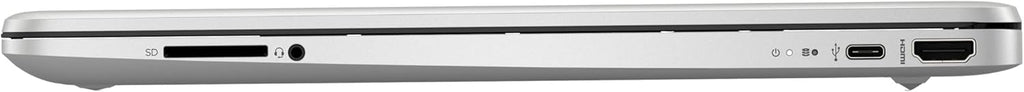 HP 15s-fq5004sf Ordenador portátil 15,6" FHD IPS, PC portátil (Intel Core i7-1255U, 16 GB de RAM, SSD 512 GB, Intel Iris XE, Windows 11), portátil plateado, teclado AZERTY