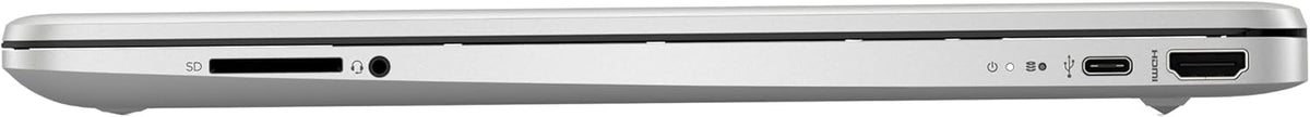 HP 15s-fq5004sf Ordenador portátil 15,6" FHD IPS, PC portátil (Intel Core i7-1255U, 16 GB de RAM, SSD 512 GB, Intel Iris XE, Windows 11), portátil plateado, teclado AZERTY