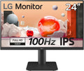 LG Standard 24MS550-B.AEU Monitor de PC para oficina 24" - Panel IPS resolución FHD (1920x1080), 5ms GtG 100Hz, NTSC 72% (CIE1931), inclinable, ajustable en altura