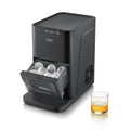 CASO IceBall Pro Máquina para hacer esferas de hielo con compresor - Esferas de hielo cristalinas de 50-55 mm, 2 esferas/hora, depósito de agua de 1,3 l, autolimpieza, pantalla LED, negro mate