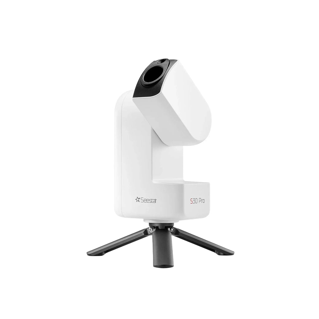 Telescopio inteligente Seestar S30 Pro para astrofotografía, objetivo de 30 mm, cámara dual 4K, seguimiento automático, control por aplicación GoTo