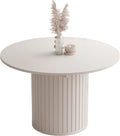 Mesa de comedor redonda extensible 120 ø - 160 cm, mesa de comedor redonda ovalada extensible, mesa de comedor - mesa de cocina