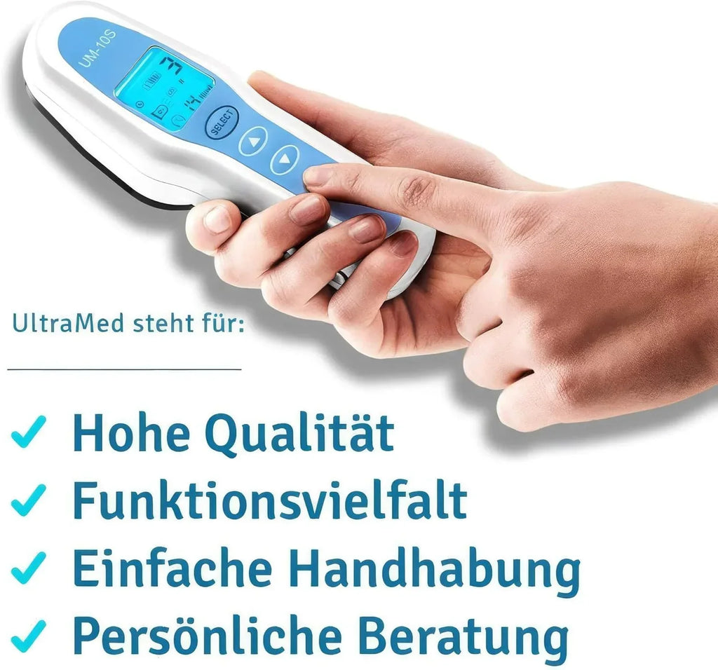 Dispositivo de terapia por ultrasonido con sonda doble de 1 MHz y 3 MHz con cable para rostro y cuerpo