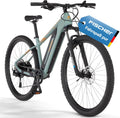Bicicleta eléctrica de montaña Fischer E-Bike MTB Montis 2.2 Active para hombre y mujer, talla de cuadro 49, motor trasero 50 Nm, batería de 48 V