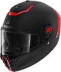 SHARK, Casco de moto integral SPARTAN RS BLANK SP Negro / Rojo KOK, XXL