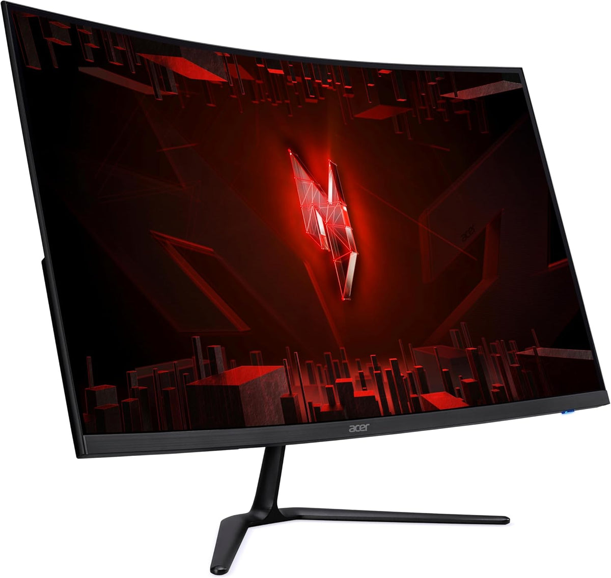 Acer Nitro ED320QRS3biipfx, Monitor Gaming curvo 31.5" FullHD VA, 180Hz (1920x1080, 16:9, AMD FreeSync Premium, 1ms (VRB), 250Nits, 2xHDMI 2.0/1xDP 1.4) Monitor PC, Color Negro