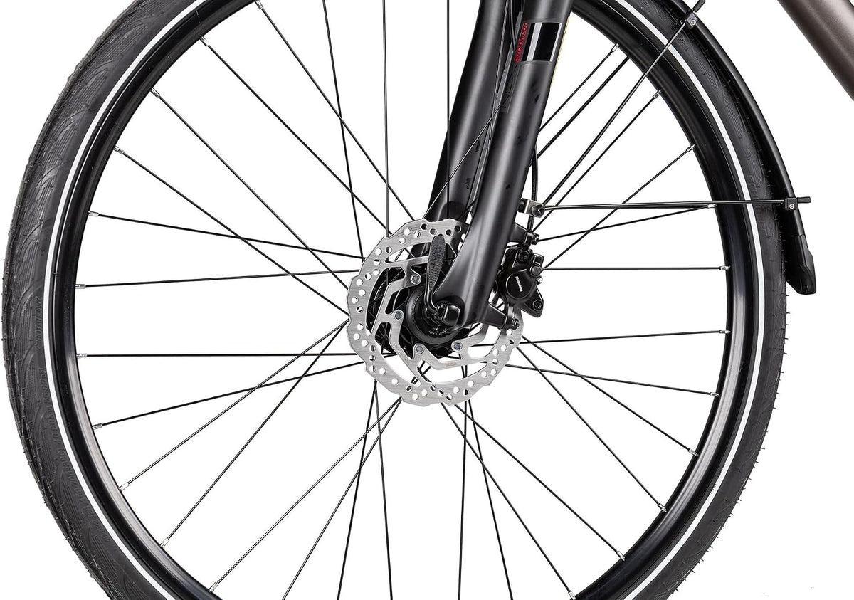 TLX30 | Bicicleta de trekking | Bicicleta de hombre de 28 pulgadas | Transmisión de 30 velocidades | Frenos de disco hidráulicos | Incluye equipamiento urbano