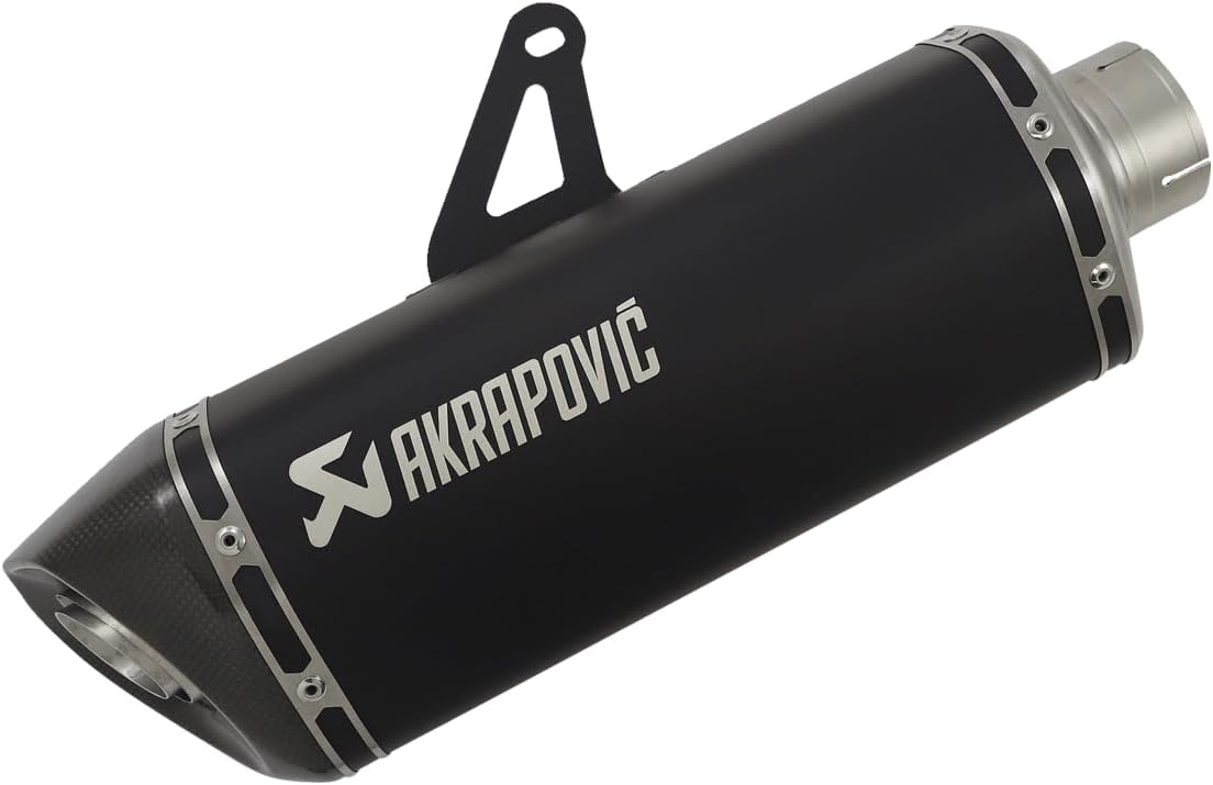 compatible con/reemplazo para 821/1200 MONSTER/S/R - 14/20 - SILENCIADOR TITANIO NEGRO AKRAPOVIC / 1811-3477