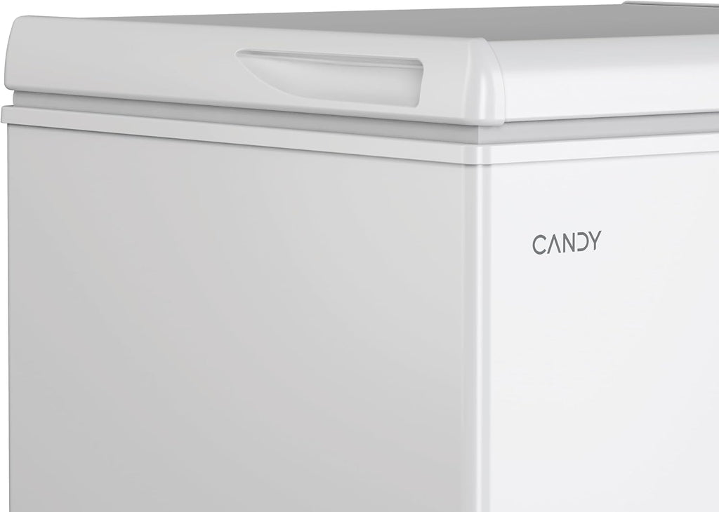 CANDY - Congelador arcón - CCHH 100 E - Capacidad neta total 97 litros, Nivel sonoro 39 dB, Frío estático, Capacidad de congelación 4,5 kg/24 h, Clase energética E