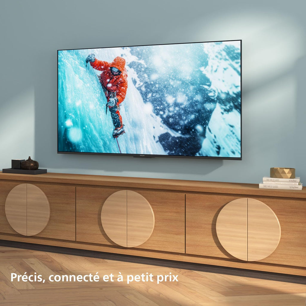 Philips 43PUS7200 Smart TV LED 4K - Pantalla de 43 pulgadas con plataforma Pixel Precise Ultra HD, Titan OS y sonido Dolby Atmos - Compatible con Alexa y el Asistente de Google