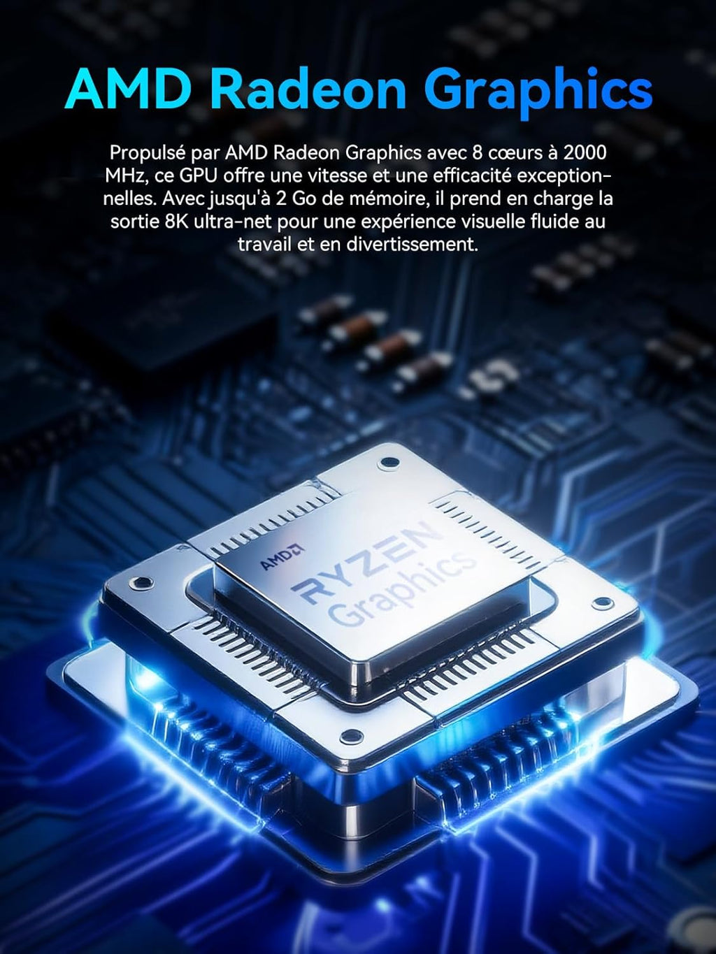 GMKtec Mini PC AMD Ryzen 7 7730U (Supera a 7430U/5825U, 8N/16H hasta 4,5 GHz) M5 Ultra Micro PC 32GB DDR4 512GB M.2 SSD, con 3 años de cobertura, WiFi6E|2 * 2.5G LAN|Triple pantalla 4K|USB C para gamers