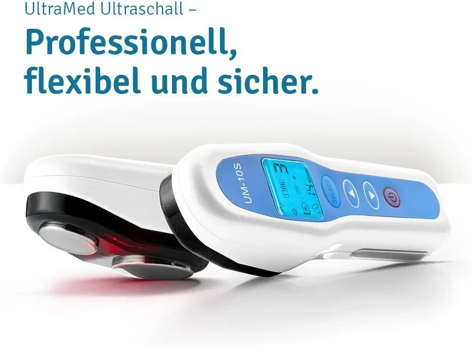 Dispositivo de terapia por ultrasonido con sonda doble de 1 MHz y 3 MHz con cable para rostro y cuerpo
