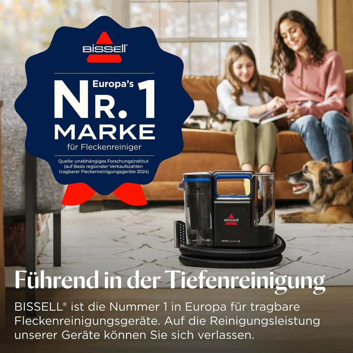 Limpiador de tapicerías y alfombras SpotClean C5, aspirador en seco y húmedo portátil de 400 W, 3,72 kg, para alfombras, tapicerías y coche