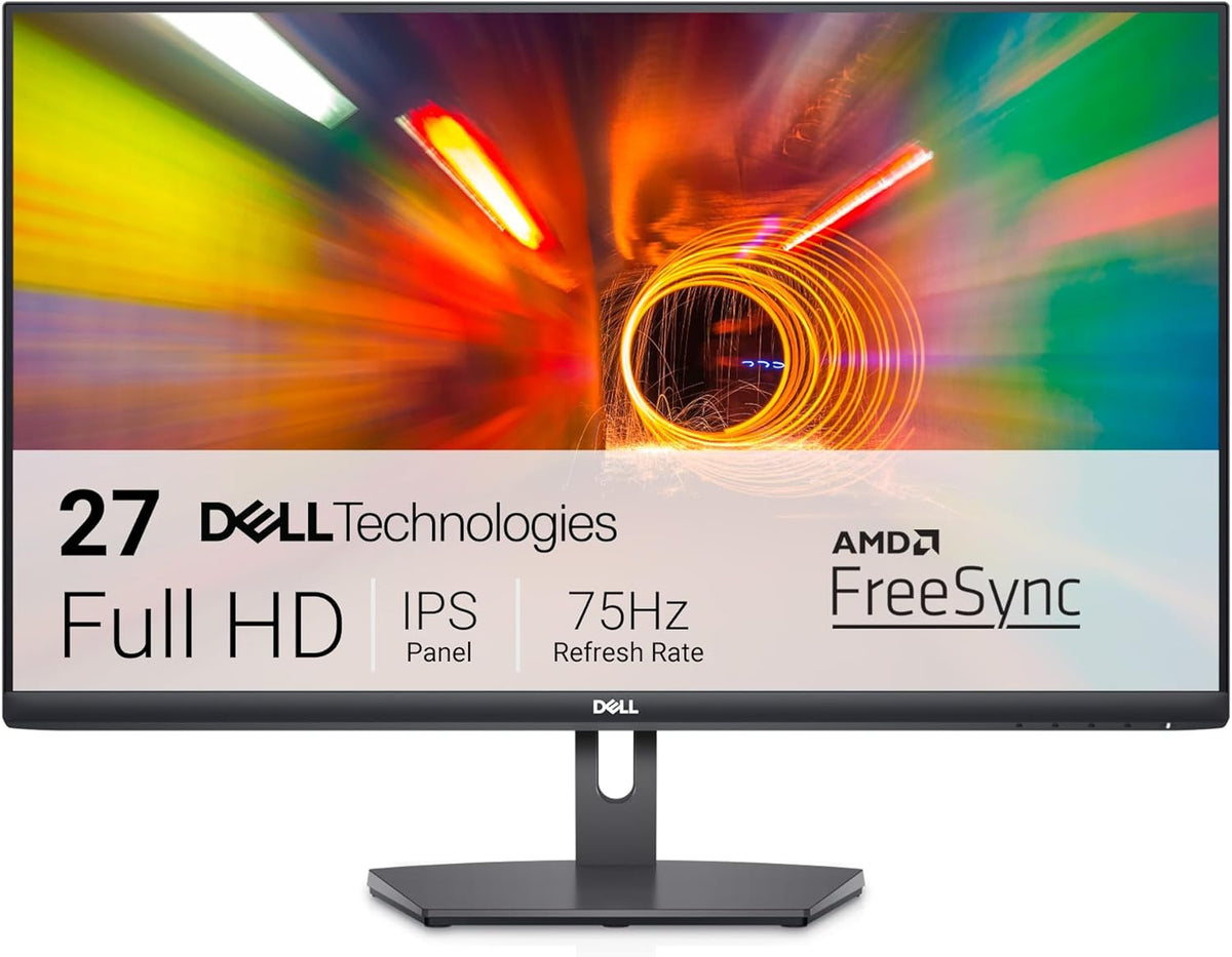 Monitor Dell S2721NX de 27" Full HD (1920x1080), 75Hz, IPS, 4ms, AMD FreeSync, bordes ultra delgados, 2x HDMI, garantía de 3 años, negro