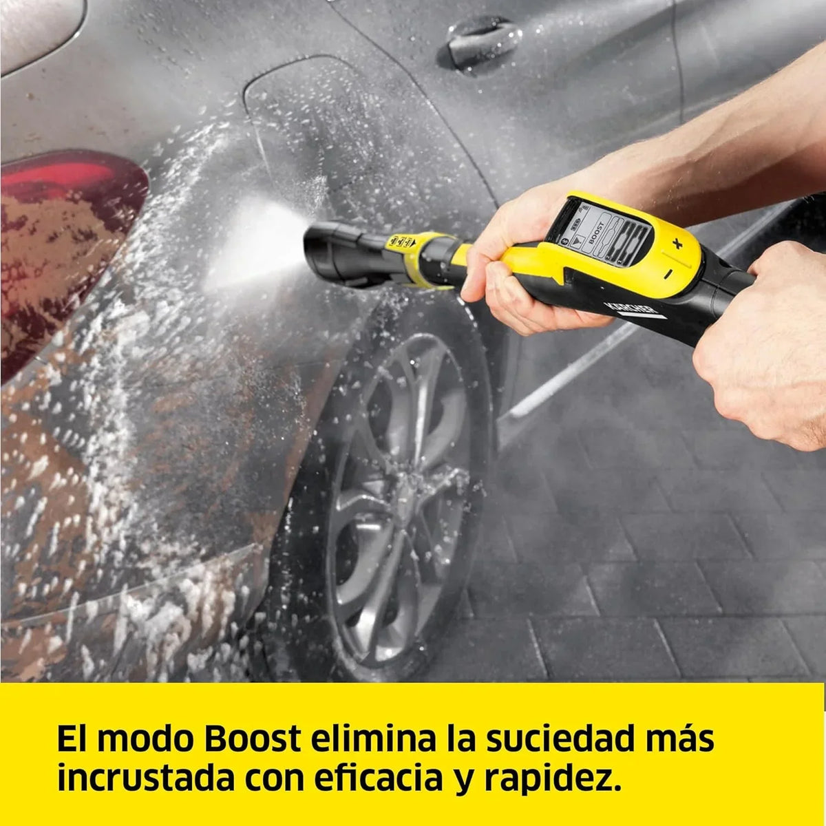 Hidrolimpiadora Kärcher K 7 Premium Smart Control Flex Home, Presión: 180 bares, Caudal: 600 l/h, Rendimiento: 60 m²/h, Filtro de agua, Peso: 18 kg, Manguera flexible, Lanza Multi Jet