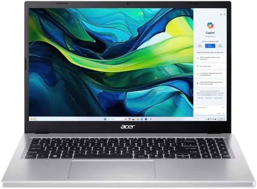 acer Aspire Go 15 - Ordenador Portátil 15,6" (Intel Core i7 13620H, 16 GB RAM DDR5, 1024 GB SSD, Windows 11 Home, Intel UHD Graphics) Color Plata, Teclado QWERTY Español con Teclado numérico