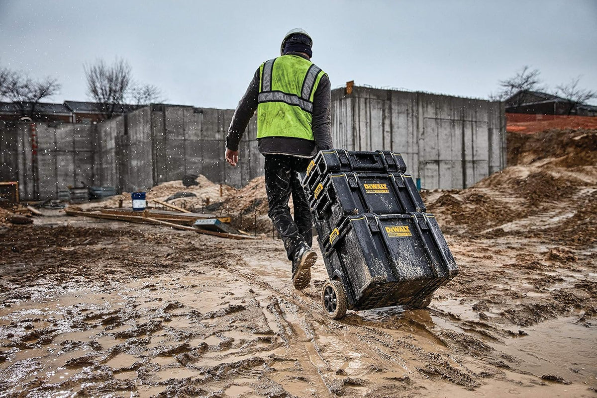 Juego de torre de cajas de almacenamiento DEWALT TOUGHSYSTEM® 2.0 (3 módulos), DWST83402-1