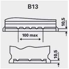BATERÍA YUASA YBX5110 SILVER 12V 85Ah 800A