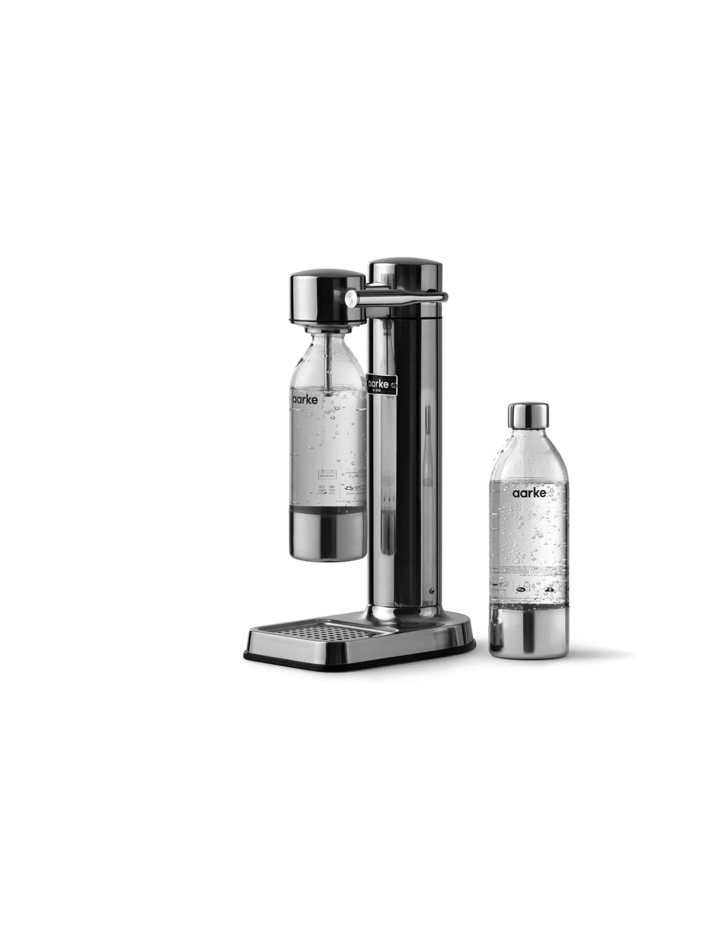Gasificadora Carbonator 3 acero inoxidable 800 ml manual 2 botellas de PET sin BPA bandeja de goteo