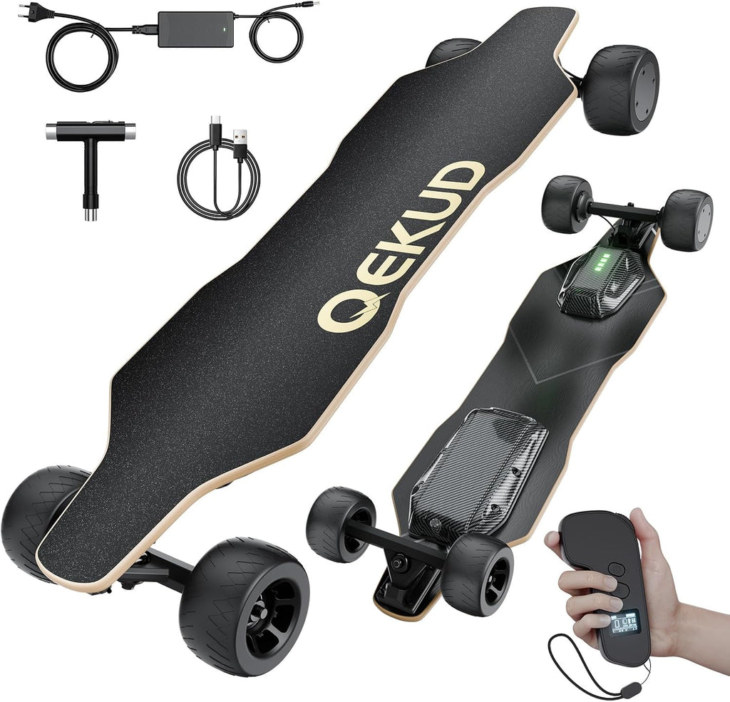 Patineta eléctrica con control remoto para adultos y jóvenes, motor de 2000W/1100W/900W, velocidad ajustable