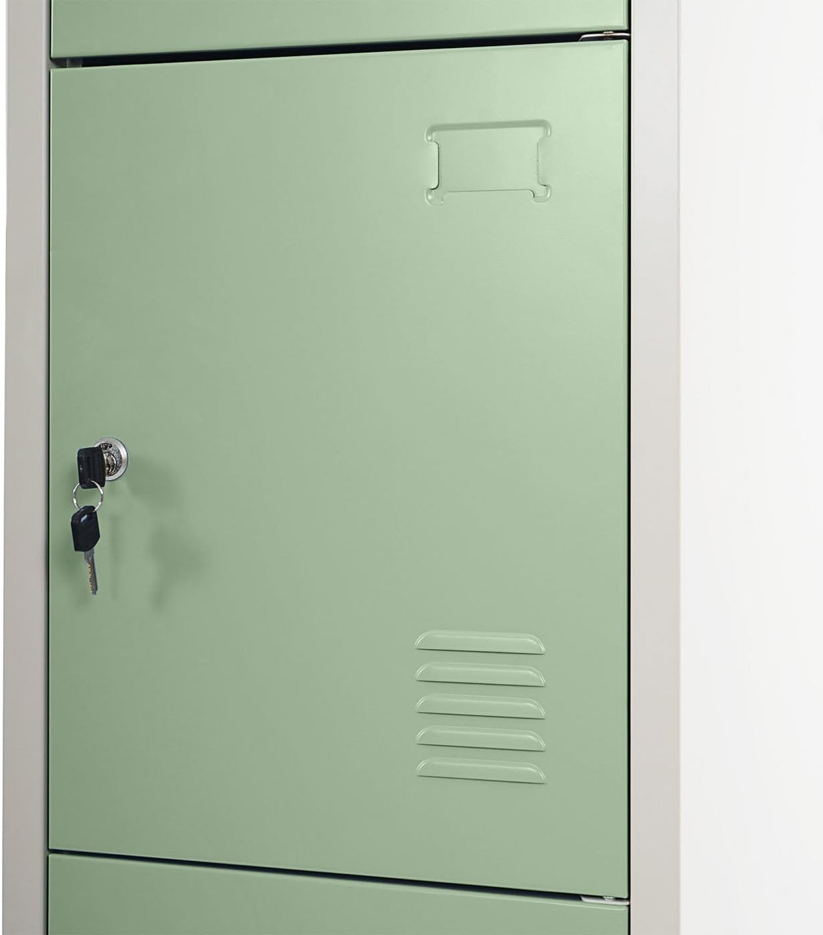 Taquilla Mendler Boston T163, armario para objetos de valor, casillero, metal 180x38x45cm - verde
