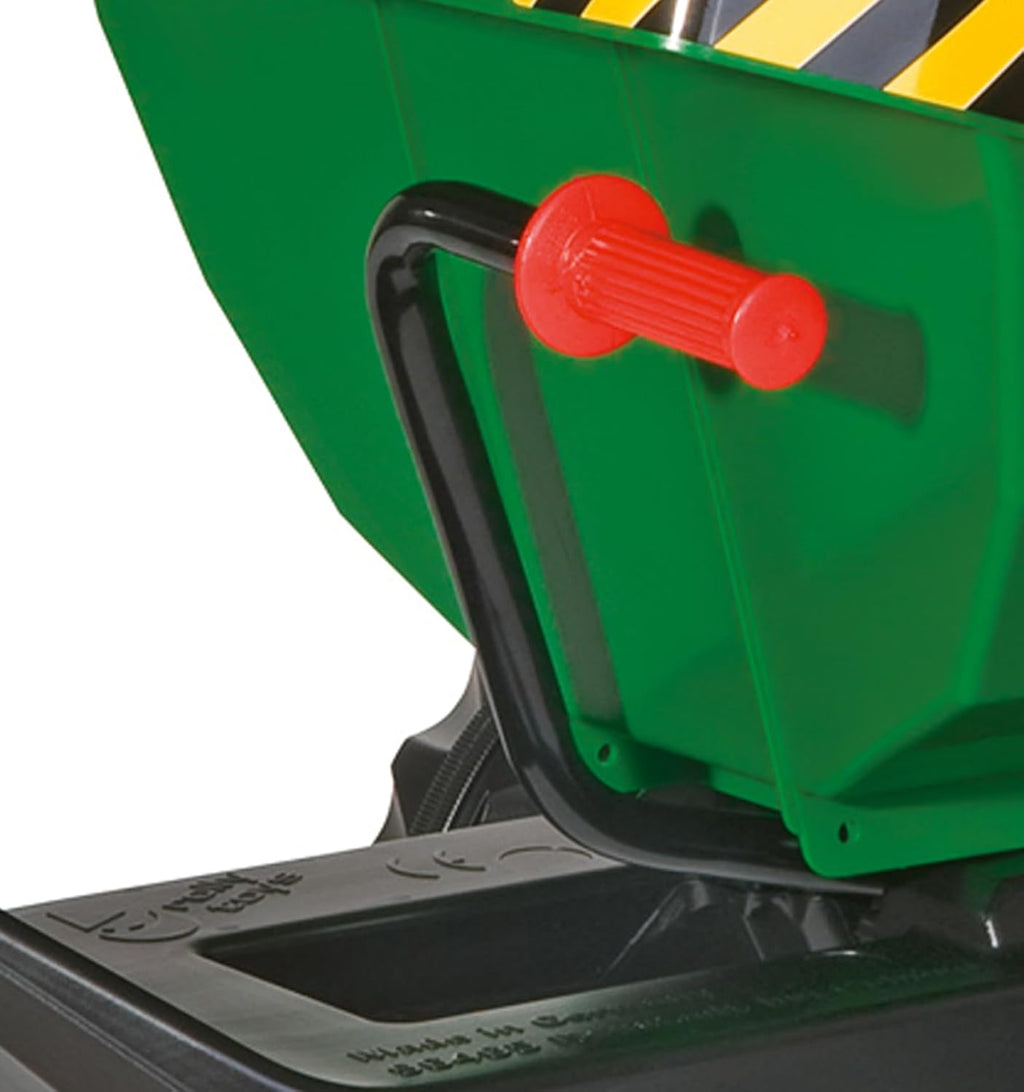 ROLLY TOYS - 12 216 5 - Remolque - Volquete Rollyhalfpipe John Deere - Doble eje verde