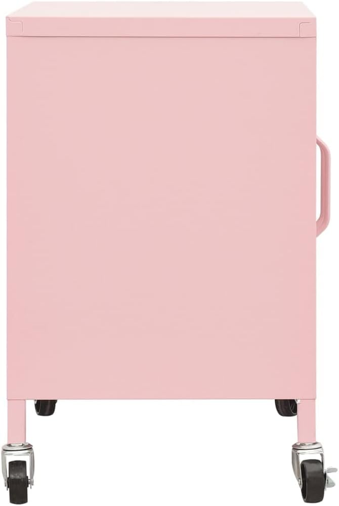 Armario de almacenamiento genérico rosa 60x35x56 cm de acero, Muebles, Armarios, Armarios de almacenaje y taquillas, 11,2 kg, 336265