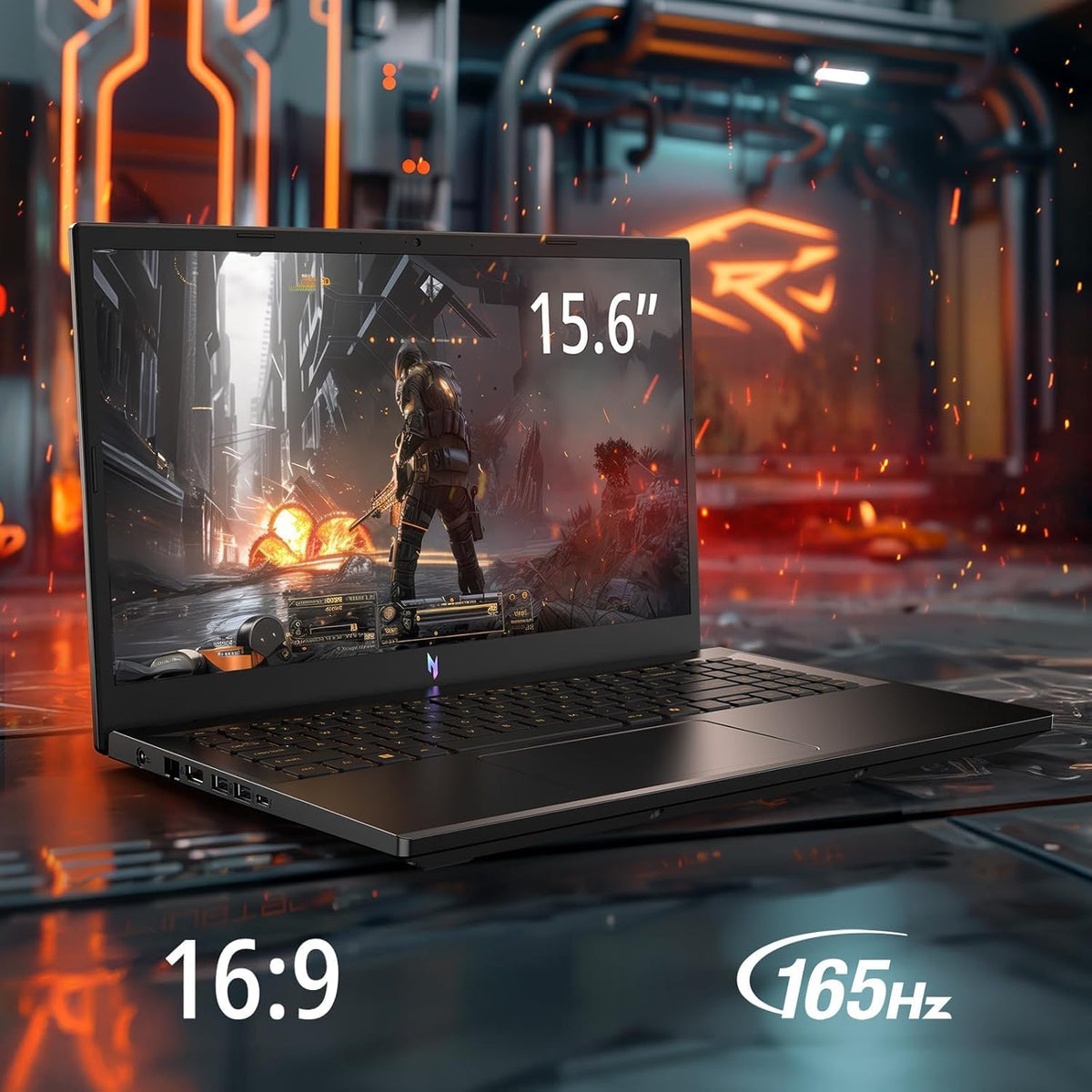 Acer Nitro V 15 (ANV15-51-5678) Laptop Gamer 15,6" Full HD | NVIDIA GeForce RTX 5060 | Intel Core i7-13620H | 16 GB RAM DDR5 | 512 GB SSD | Windows 11
