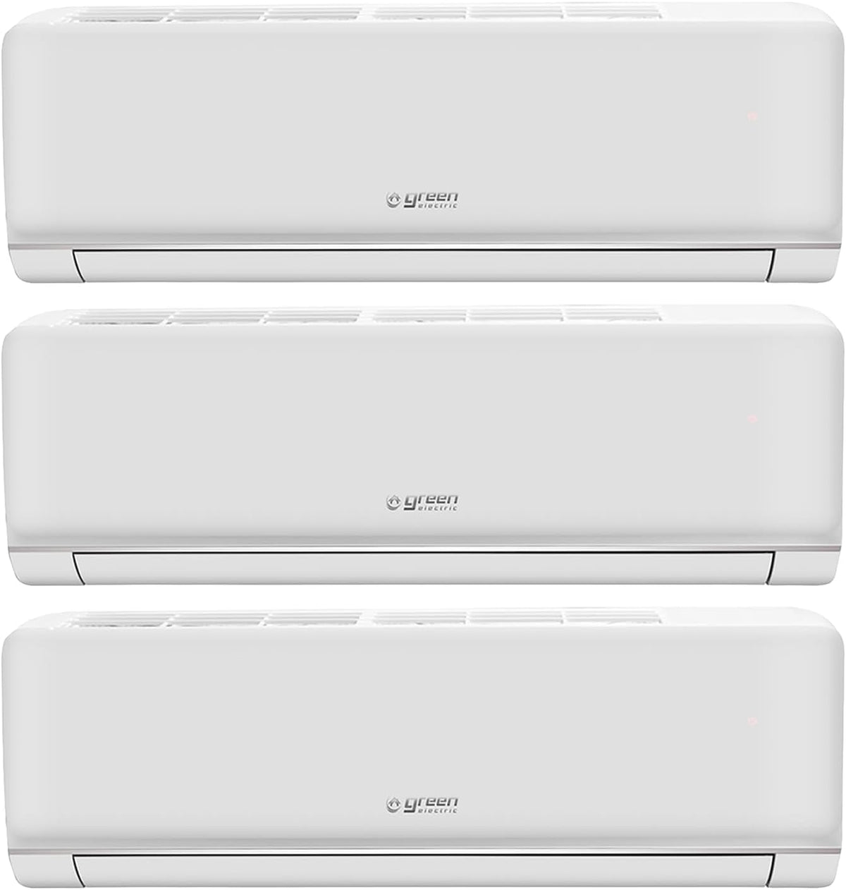 Aire acondicionado Trial Split Plus 9000 + 9000 + 12000 BTU, Wi-Fi R32, eficiencia energética A++/A+, 3 unidades interiores + 1 unidad exterior, con mando a distancia, bajo consumo energético