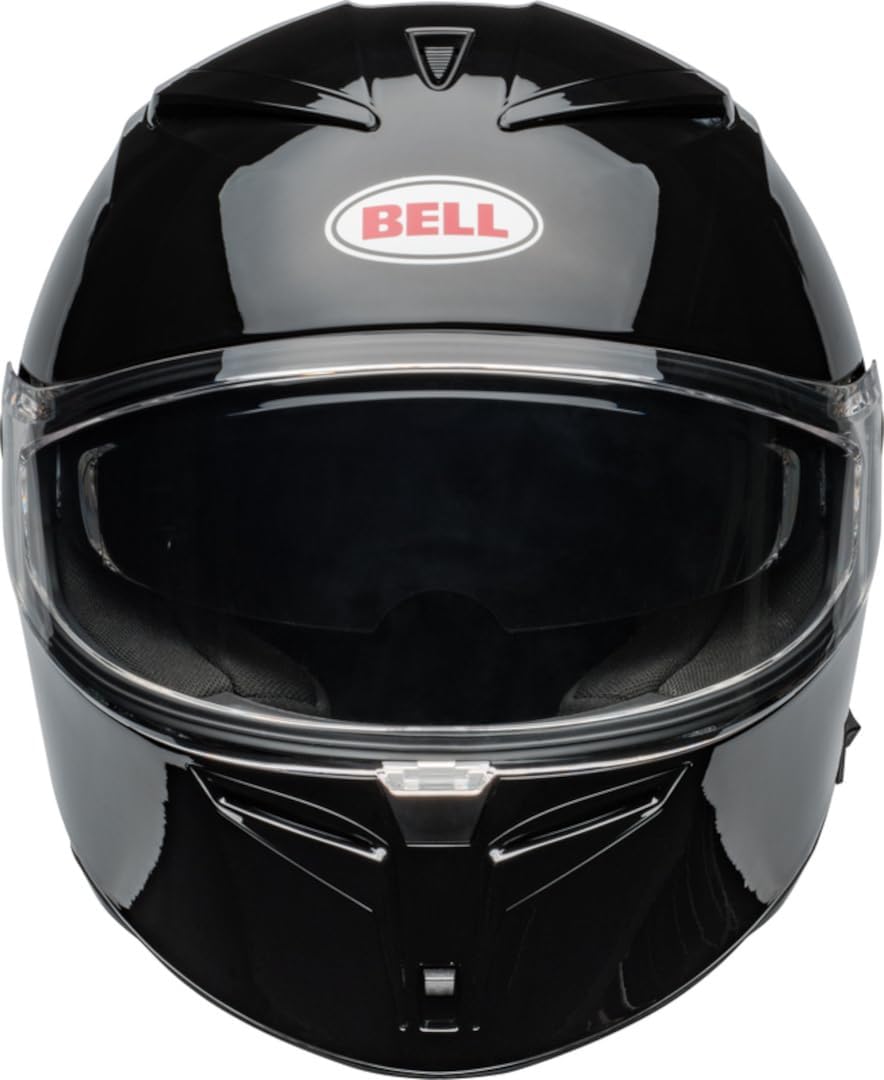 Casco de moto Bell Lithium Solid ECE, calota dinámica, visor solar integrado, forro EPS multidensidad, óptica de clase 1, tres tamaños de calota, pantalla Pinlock incluida. Color: negro, talla: S