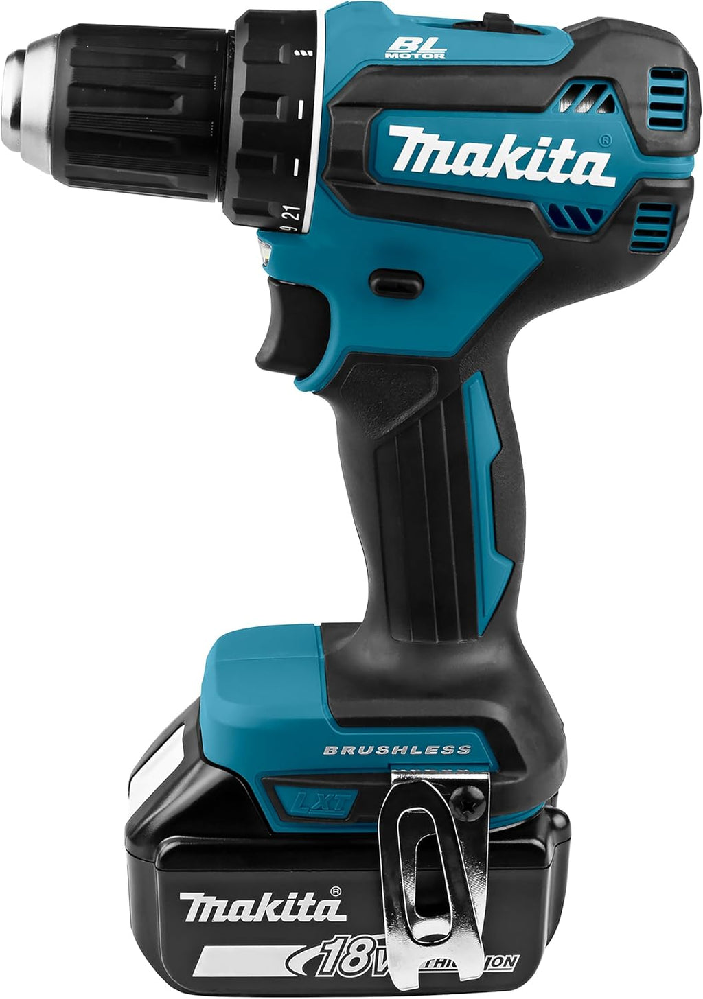 Kit combinado de herramientas inalámbricas Makita DLX2452TJ 18V 'Set para vehículos' (DDF485 + DTW300) / 5,0 Ah, 2 baterías + cargador en MAKPAC