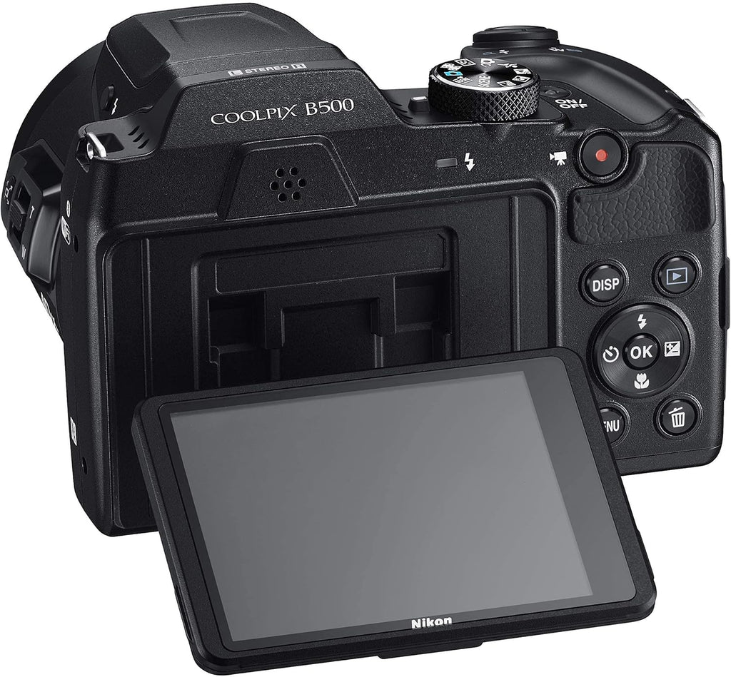 Cámara Nikon COOLPIX B500 Negra (Reacondicionada)