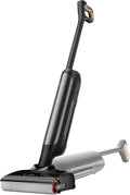 Aspirador en seco y húmedo Mova M10, alcance plano de 180°, flexible y giratorio 90°, peso de 0,9 kg en mano, autolimpieza de cepillo a 75 °C + secado con aire caliente en 5 min, antienredos, succión de 18 kPa