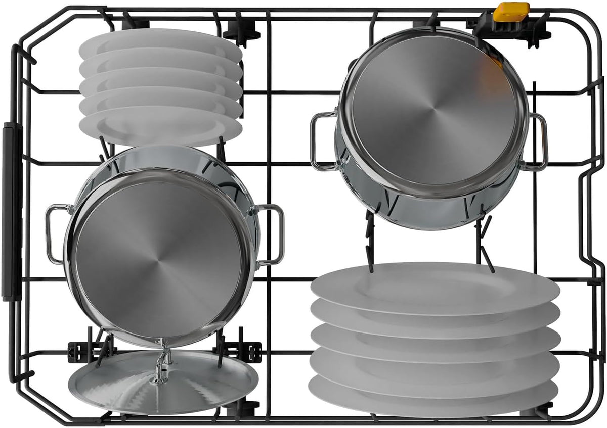 Bauknecht BK6FC11BS7A0X Lavavajillas totalmente integrable (45 cm)/ ActiveDry/Programa con sensor/PowerClean/Bandeja para cubiertos/Programa de higiene/Protección total contra el agua/Multizona/Inicio diferido