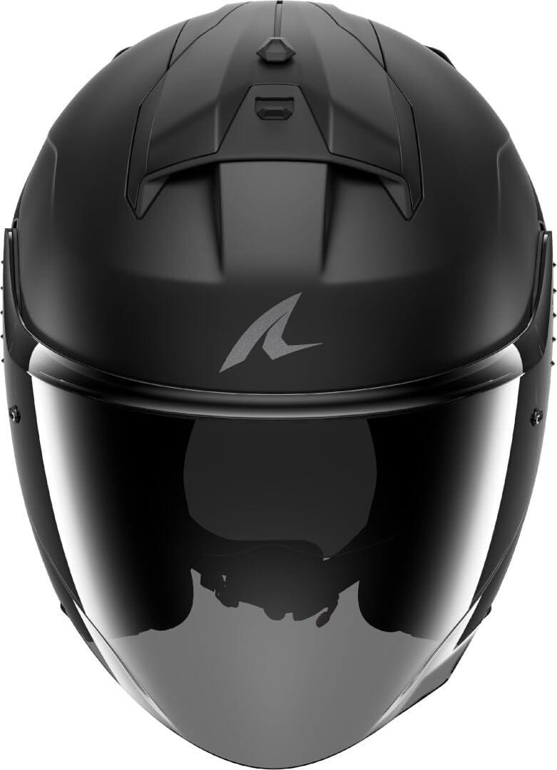 Shark, Casco Moto Jet SKWAL Jet Dark Shadow Negro Mate KMA, M