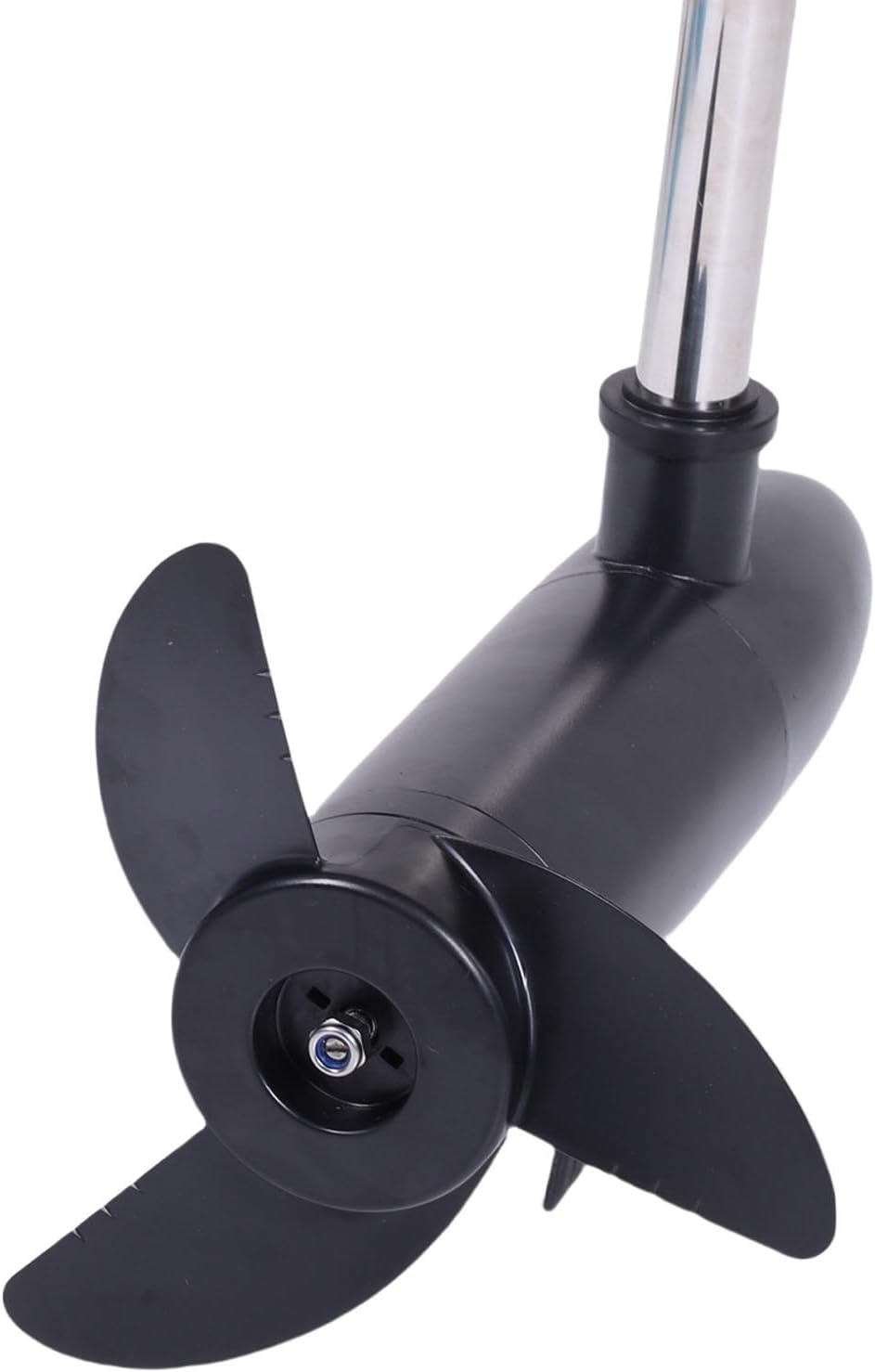 Motor eléctrico para curricán Haofy con mango telescópico, 5 velocidades hacia adelante, empuje de 30 libras, mango de 76 cm para kayak, pesca, hélice de 3 palas, motor con escobillas de 1800 RPM