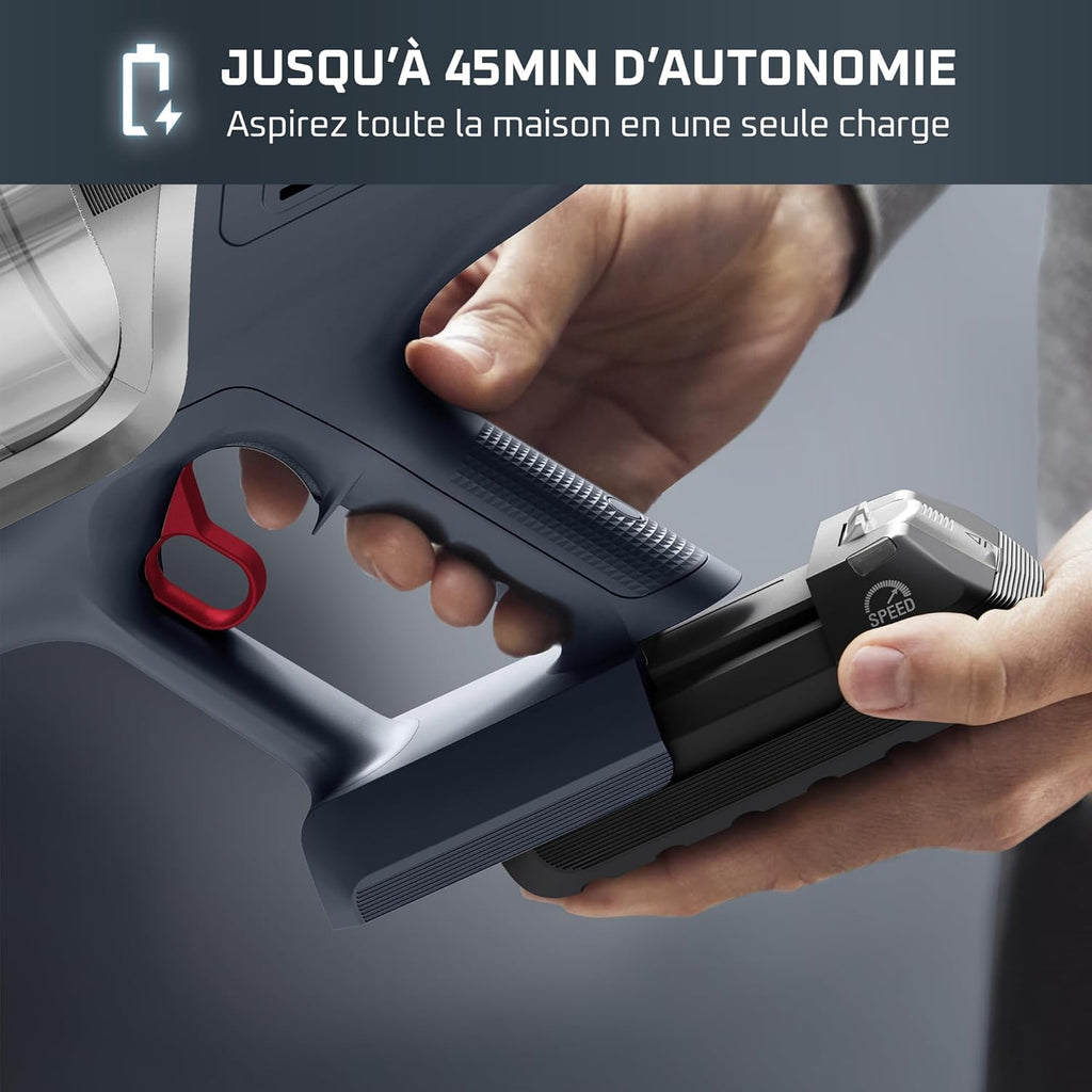 Aspiradora escoba inalámbrica multifunción Rowenta X-Pert 6.60, potencia de 100 W, 45 minutos de autonomía, RH6836EO