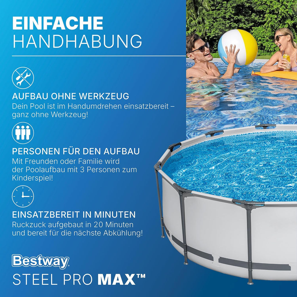 Piscina desmontable Bestway Steel Pro Max 5616B-7 366 x 100 cm