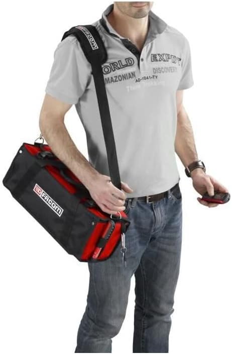FACOM - Bolsa textil con bandolera, primera intervención, 450mm x 180mm x 170mm, BS.SMBPB